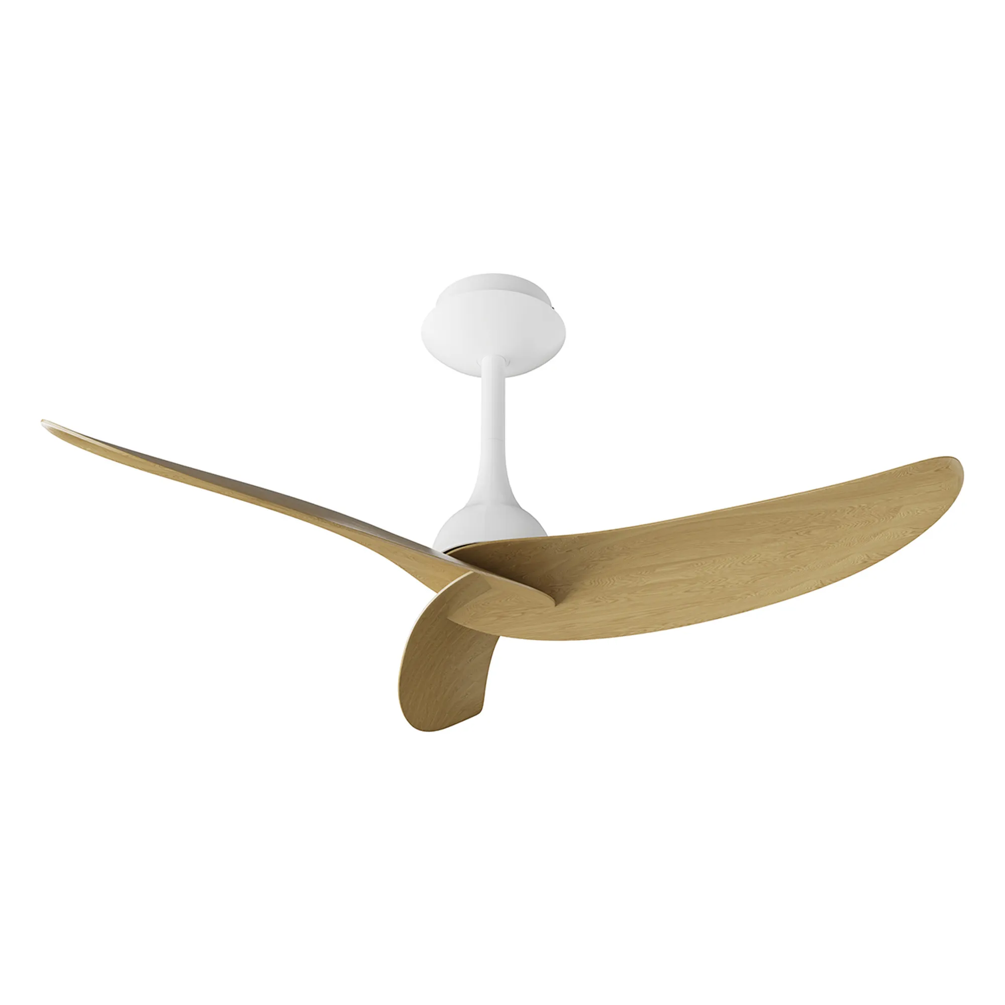 M9042  Ipanema 1m 32W Triple Blade Ceiling Fan, Remote Control, White/Wood